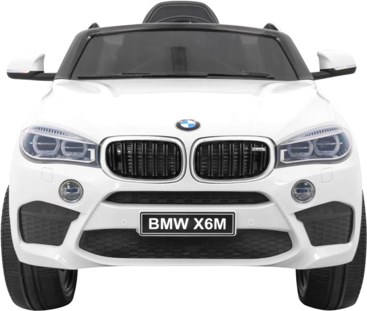 Samochód elektryczny dla dzieci Ramiz BMW X6M Biały (5903864906493) - obraz 3