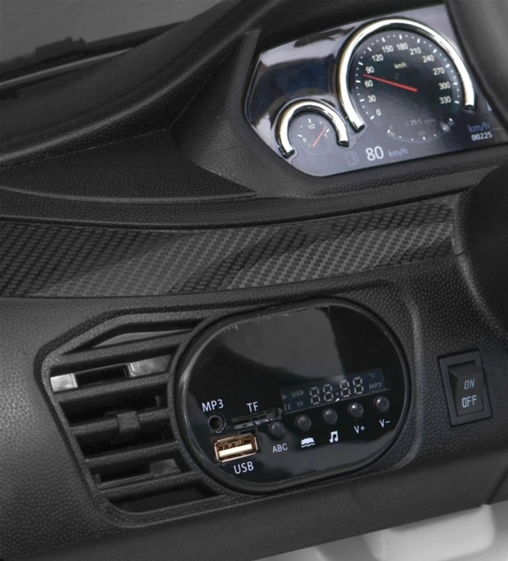 Samochód elektryczny dla dzieci Ramiz BMW X6M Biały (5903864906493) - obraz 9
