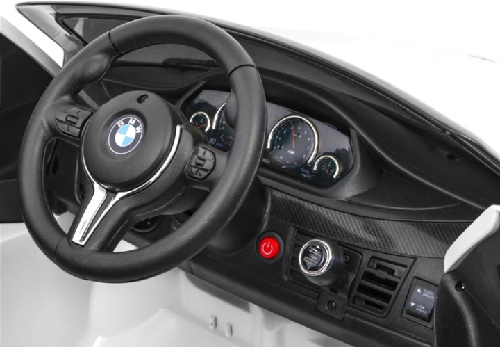 Samochód elektryczny dla dzieci Ramiz BMW X6M Biały (5903864906493) - obraz 10