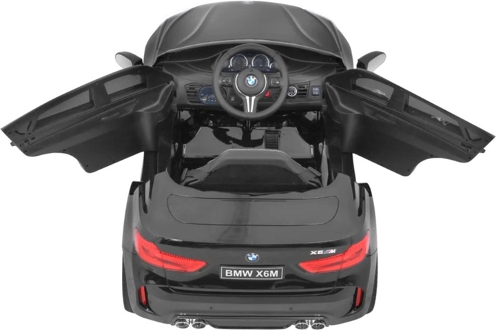 Samochód elektryczny dla dzieci Ramiz BMW X6M Czarny (5903864906516) - obraz 9