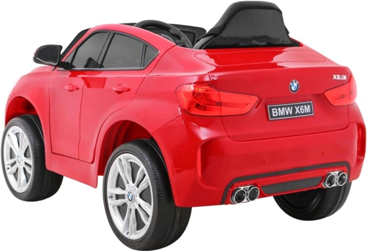 Електромобіль для дітей Ramiz BMW X6M Червоний лакований (5903864906523) - зображення 5