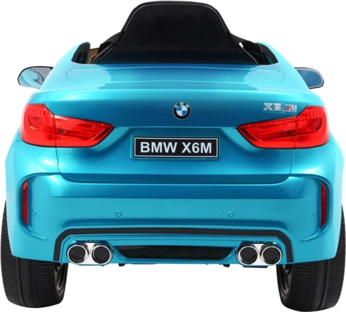 Електромобіль для дітей Ramiz BMW X6M Синій лакований (5903864906547) - зображення 6