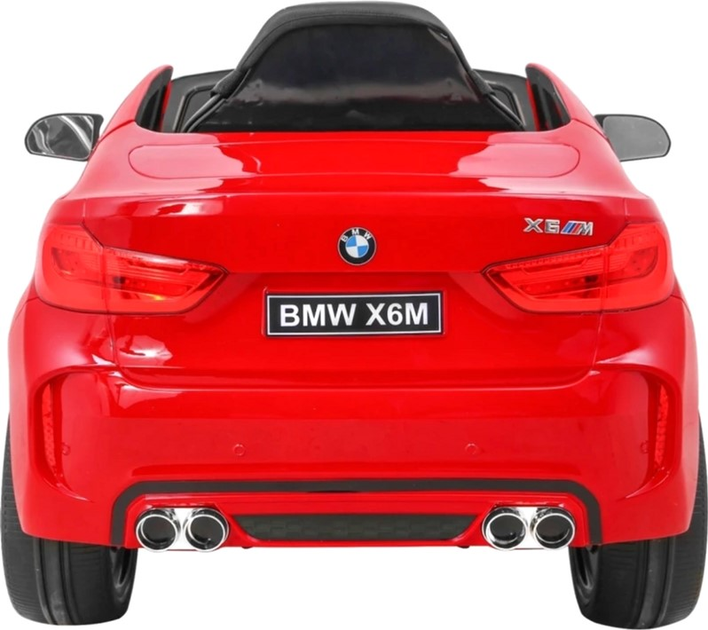 Електромобіль для дітей Ramiz BMW X6M Червоний лакований (5903864906523) - зображення 6