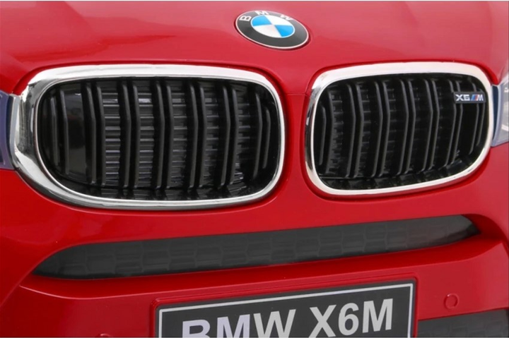 Електромобіль для дітей Ramiz BMW X6M Червоний лакований (5903864906523) - зображення 11