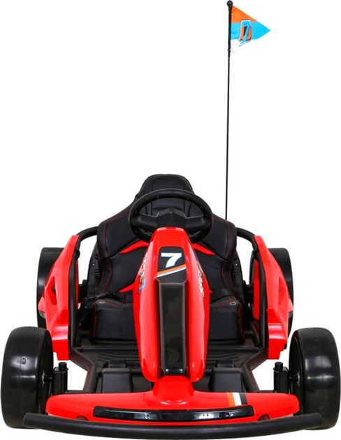 Gokart elektryczny dla dzieci Ramiz Speed 7 Drift King Czerwony (5903864952063) - obraz 3