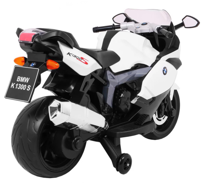 Електромотоцикл для дітей Ramiz BMW K1300S Білий (5903864903935) - зображення 8