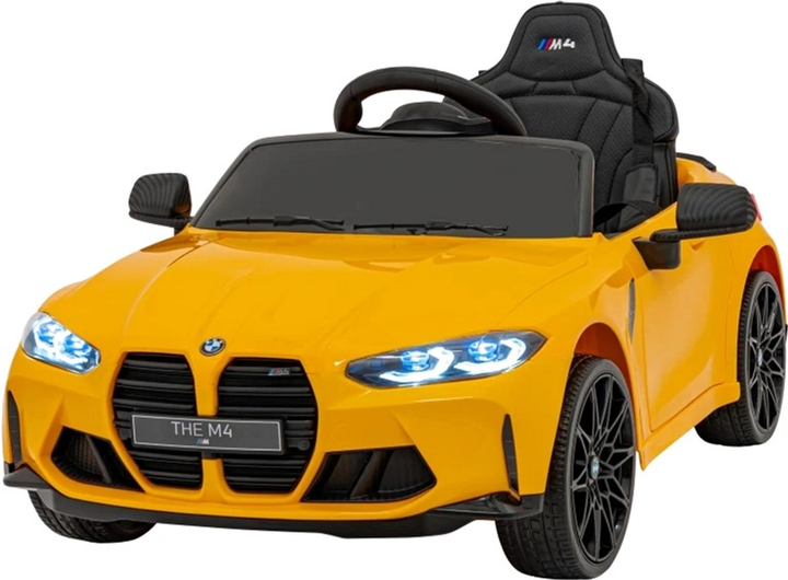 Samochód elektryczny Ramiz BMW M4 Żółty (5903864940695) - obraz 1