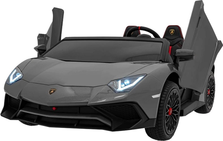 Електромобіль Ramiz Lamborghini Aventador SV Сірий (5903864943030) - зображення 1