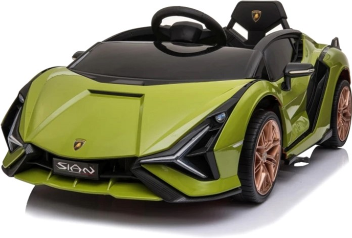 Samochód elektryczny Ramiz Lamborghini SIAN Zielony (5903864941135) - obraz 1