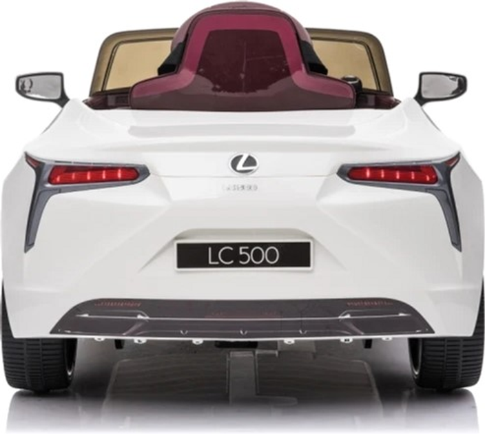 Samochód elektryczny dla dzieci Ramiz Lexus LC500 Biały (5903864941104) - obraz 3