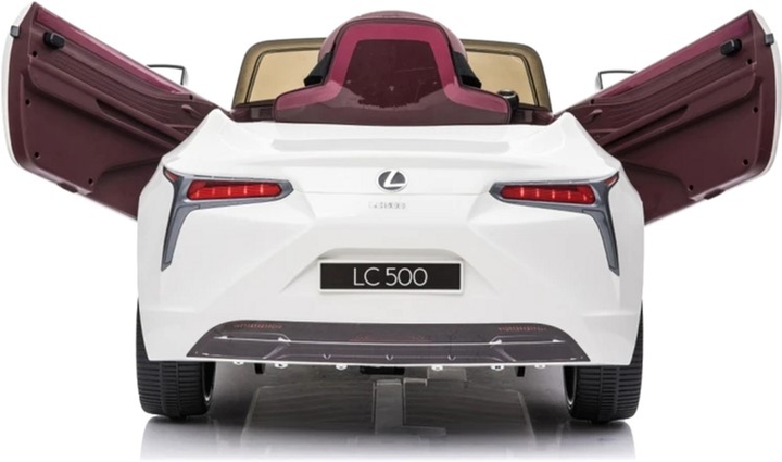 Samochód elektryczny dla dzieci Ramiz Lexus LC500 Biały (5903864941104) - obraz 7