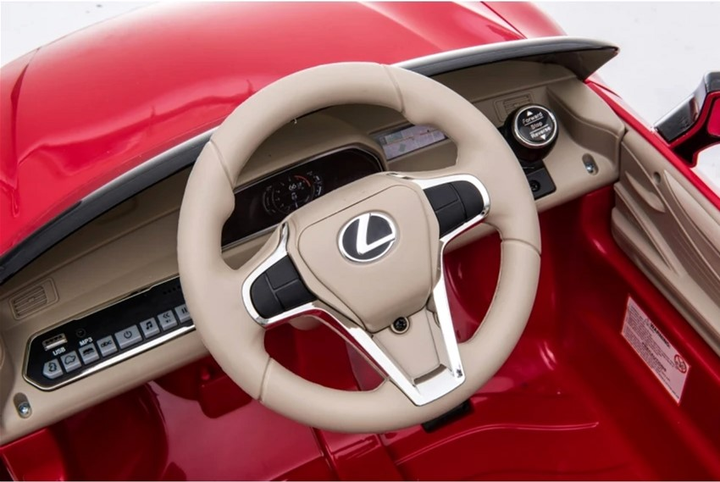 Samochód elektryczny dla dzieci Ramiz Lexus LC500 Czerwony (5903864941111) - obraz 8