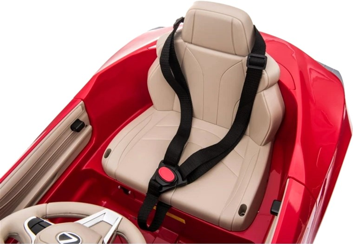 Samochód elektryczny dla dzieci Ramiz Lexus LC500 Czerwony (5903864941111) - obraz 10