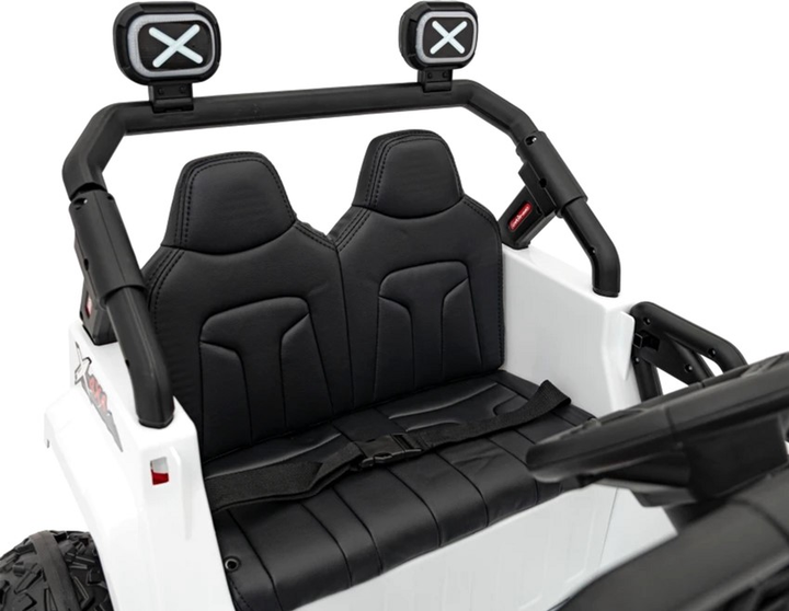 Samochód elektryczny dla dzieci Ramiz Jeep Off Road Speed Biały (5903864940435) - obraz 8