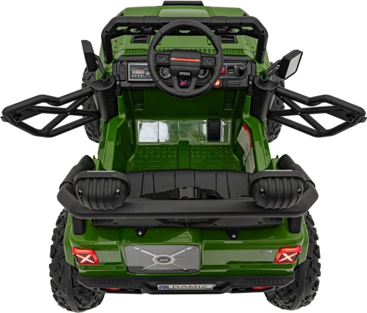 Електромобіль для дітей Ramiz Jeep Off Road Speed Зелений (5903864940404) - зображення 8