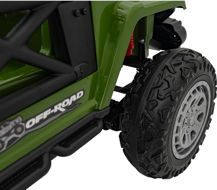 Електромобіль для дітей Ramiz Jeep Off Road Speed Зелений (5903864940404) - зображення 12