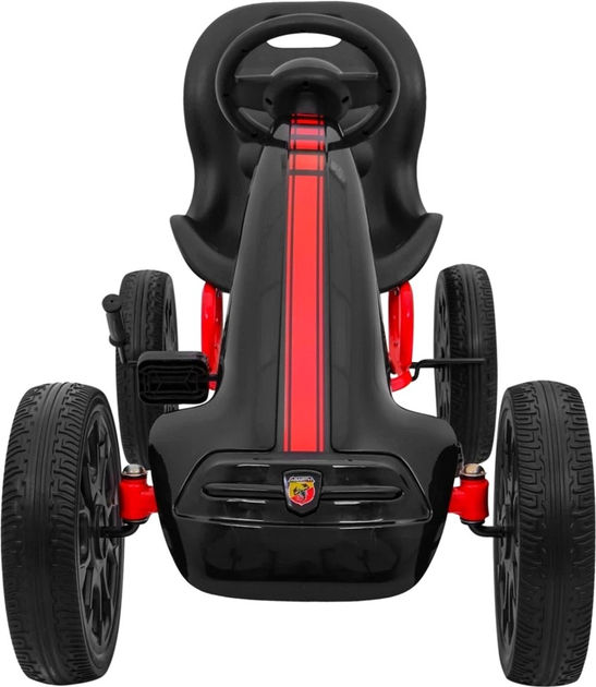 Веломобіль Ramiz Abarth Чорний (5903864909524) - зображення 3