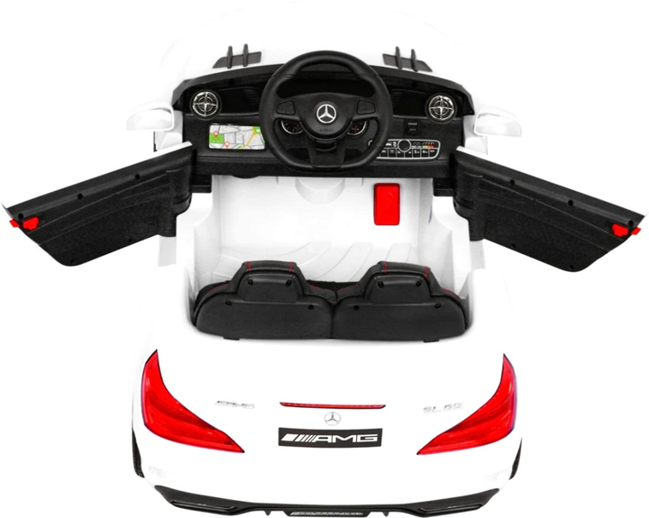 Електромобіль для дітей Ramiz Mercedes Benz AMG SL65 S Білий (5903864952353) - зображення 7