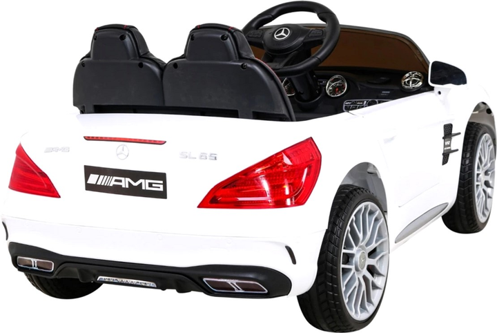 Електромобіль для дітей Ramiz Mercedes Benz AMG SL65 S Білий (5903864952353) - зображення 9