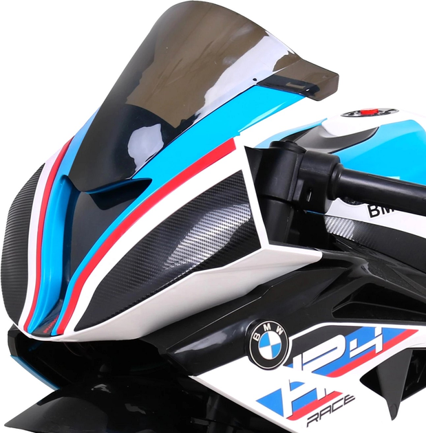 Електромотоцикл для дітей BMW HP4 Білий (5903864952865) - зображення 10