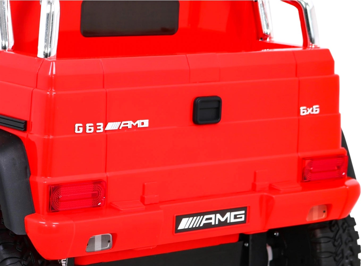 Електромобіль для дітей Ramiz Mercedes Benz G63 AMG Червоний (5903864955033) - зображення 14