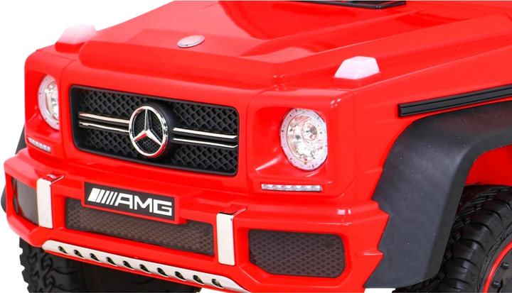 Електромобіль для дітей Ramiz Mercedes Benz G63 AMG Червоний (5903864955033) - зображення 15