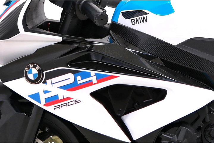 Електромотоцикл для дітей BMW HP4 Білий (5903864952865) - зображення 13