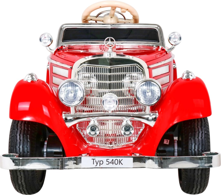 Електромобіль для дітей Ramiz Mercedes Benz Retro 540A Червоний (5903864913866) - зображення 3