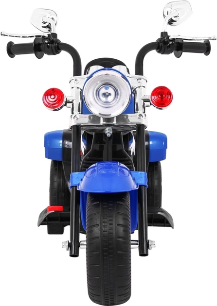 Motocykl elektryczny dla dzieci Ramiz Chopper Night Bike Niebieski (5903864907520) - obraz 3