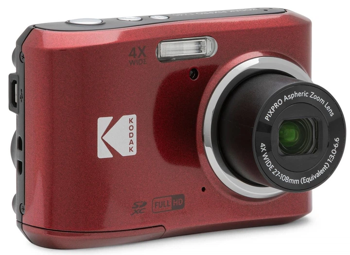 Компактний фотоапарат Kodak Pixpro FZ45 Red купить на ROZETKA