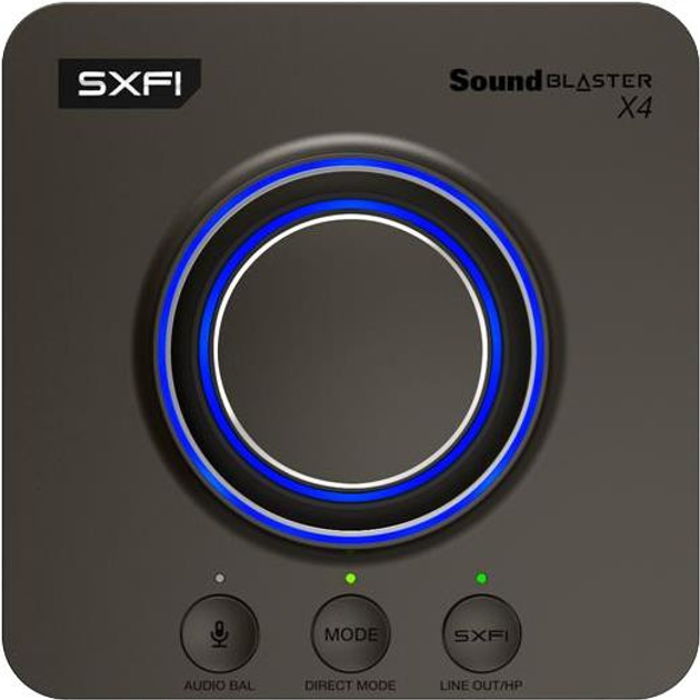 Звукова карта зовнішня Creative Sound Blaster X4 (70SB181500000) - изображение 4