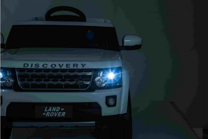 Електромобіль для дітей Ramiz Land Rover Discovery Білий (5903864913361) - зображення 16