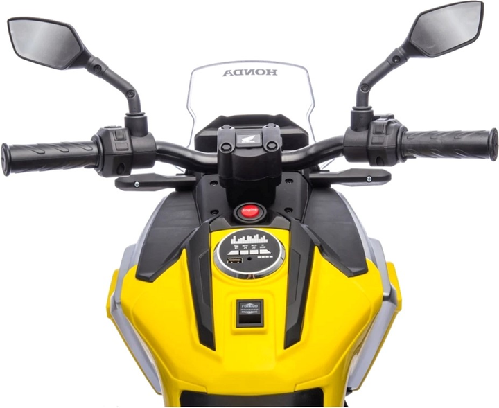 Motocykl elektryczny dla dzieci Ramiz Honda NC750X Żółty (5903864941173) - obraz 9