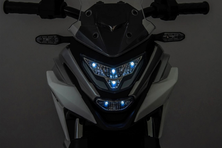 Motocykl elektryczny dla dzieci Ramiz Honda NC750X Żółty (5903864941173) - obraz 17
