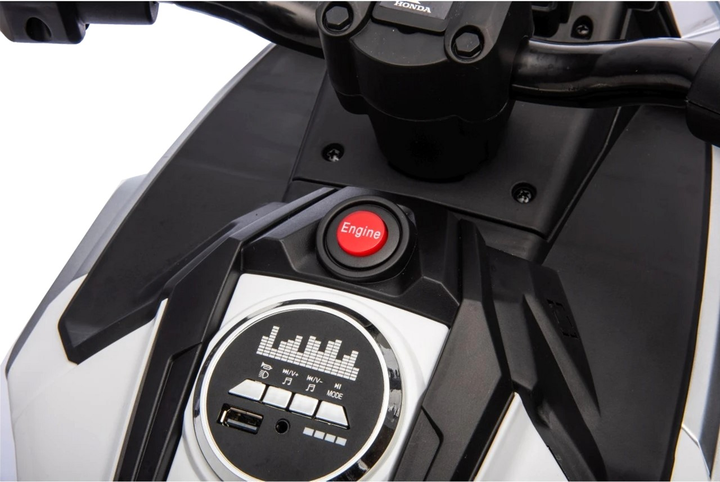 Електромотоцикл для дітей Ramiz Honda NC750X Білий (5903864941180) - зображення 12