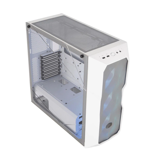 Корпус Cooler Master MasterBox TD500 Mesh ARGB White (MCB-D500D-WGNN-S01) - Фото 6 Корпус Cooler Master MasterBox TD500 Mesh ARGB White (MCB-D500D-WGNN-S01) - изображение 6