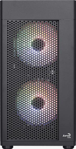 Корпус AeroCool Hexform Black (Hexform-G-BK-v2) - изображение 2