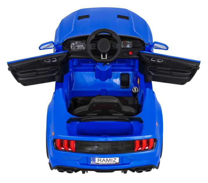 Samochód elektryczny dla dzieci Ramiz GT Sport Niebieski (5903864904314) - obraz 8