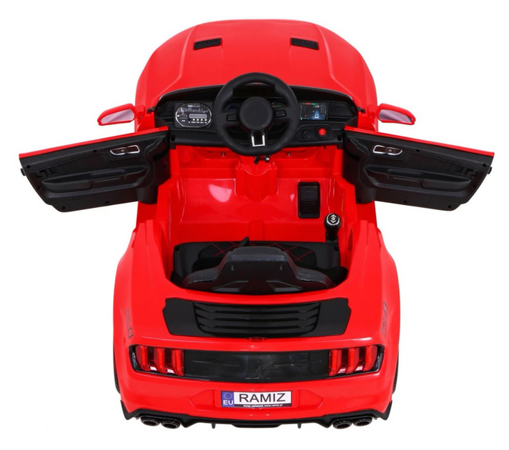 Samochód elektryczny dla dzieci Ramiz GT Sport Czerwony (5903864904307) - obraz 10