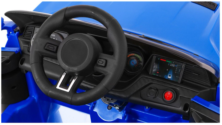 Samochód elektryczny dla dzieci Ramiz GT Sport Niebieski (5903864904314) - obraz 11