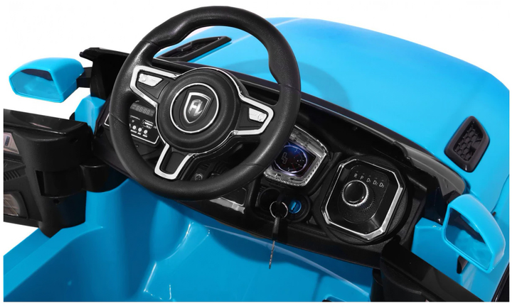 Samochód elektryczny dla dzieci Ramiz Rapid Racer Niebieski (5903864905472) - obraz 4