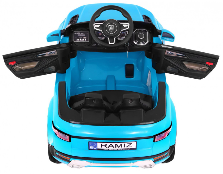 Samochód elektryczny dla dzieci Ramiz Rapid Racer Niebieski (5903864905472) - obraz 5
