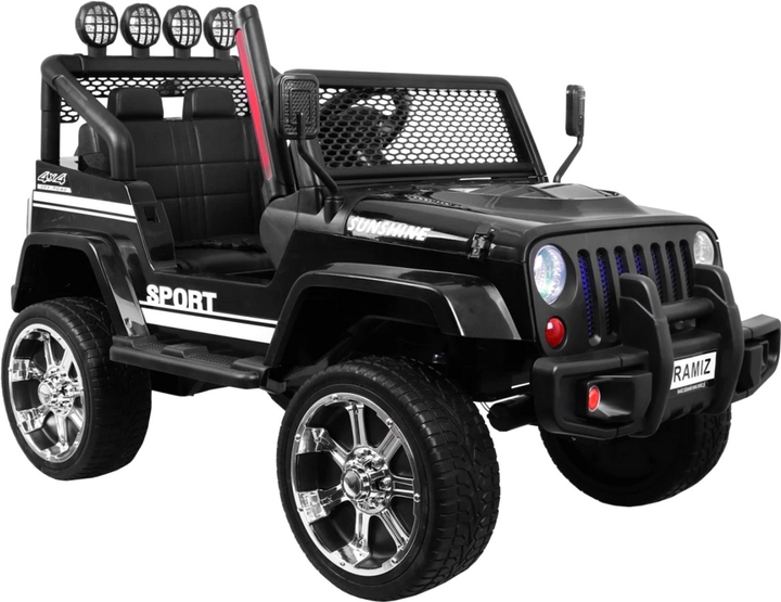 Електромобіль для дітей позашляховий Ramiz Raptor Drifter 4 x 4 Чорний (5903864907162) - зображення 9