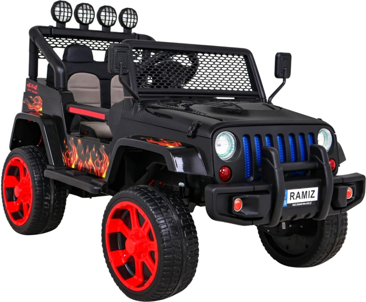 Samochód elektryczny dla dzieci terenowy Ramiz Raptor Drifter 4 x 4 Flames (5903864907179) - obraz 10
