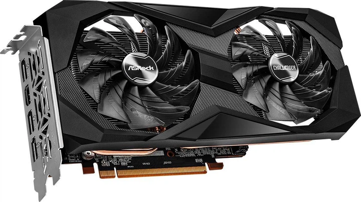 m*a様 ASRock AMD Radeon RX6600 GDDR6 8GB Відеокарта ASRock Radeon RX 6600 Challenger D 8GB (RX6600 CLD 8G