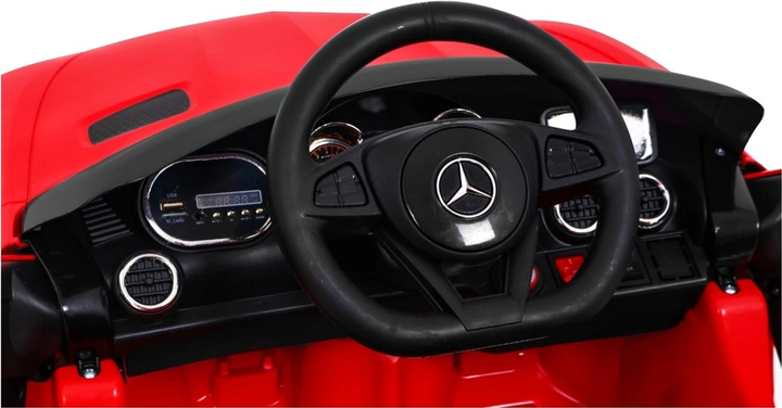 Samochód elektryczny dla dzieci Ramiz Mercedes Benz GT Czerwony (5903864914146) - obraz 5