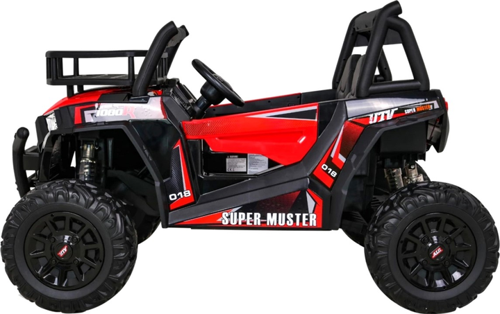 Електромобіль для дітей позашляховий Ramiz Buggy UTV Червоний (5903864913804) - зображення 4