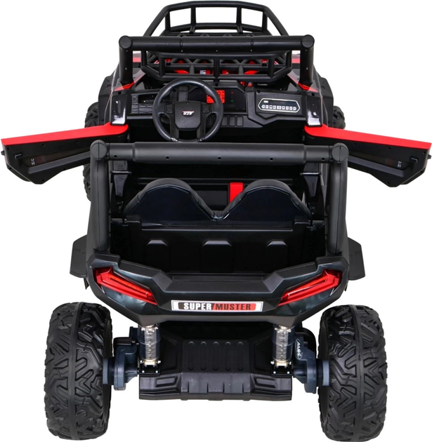 Електромобіль для дітей позашляховий Ramiz Buggy UTV Червоний (5903864913804) - зображення 11
