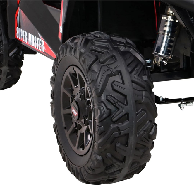 Електромобіль для дітей позашляховий Ramiz Buggy UTV Червоний (5903864913804) - зображення 18
