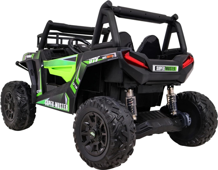 Електромобіль для дітей позашляховий Ramiz Buggy UTV Зелений (5903864913798) - зображення 5